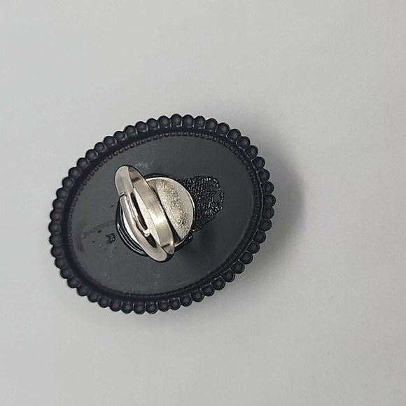 GASOLINE GLAMOUR GOLD COBRA SNAKE HEAD RING - Picture 5 of 6